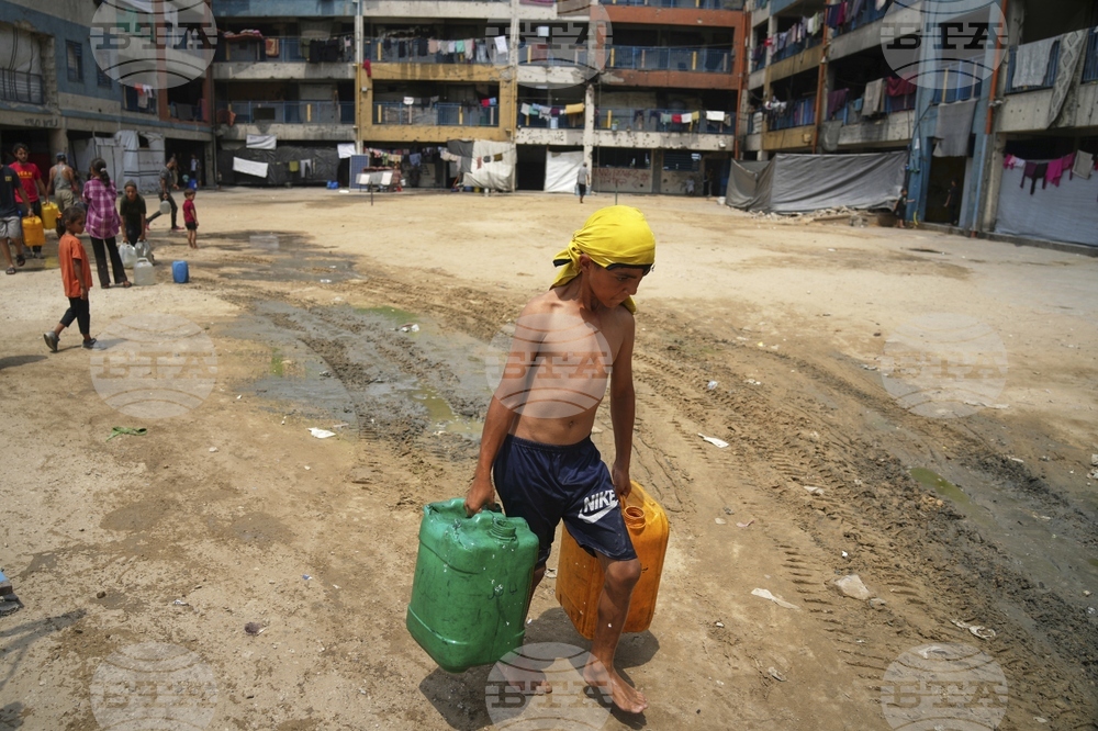 Israel Palestinians Gaza Heat Water