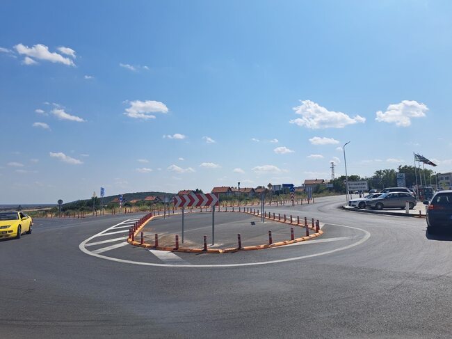 Стартира изграждането на кръгово кръстовище край Тракийския университет при западния вход на Стара Загора