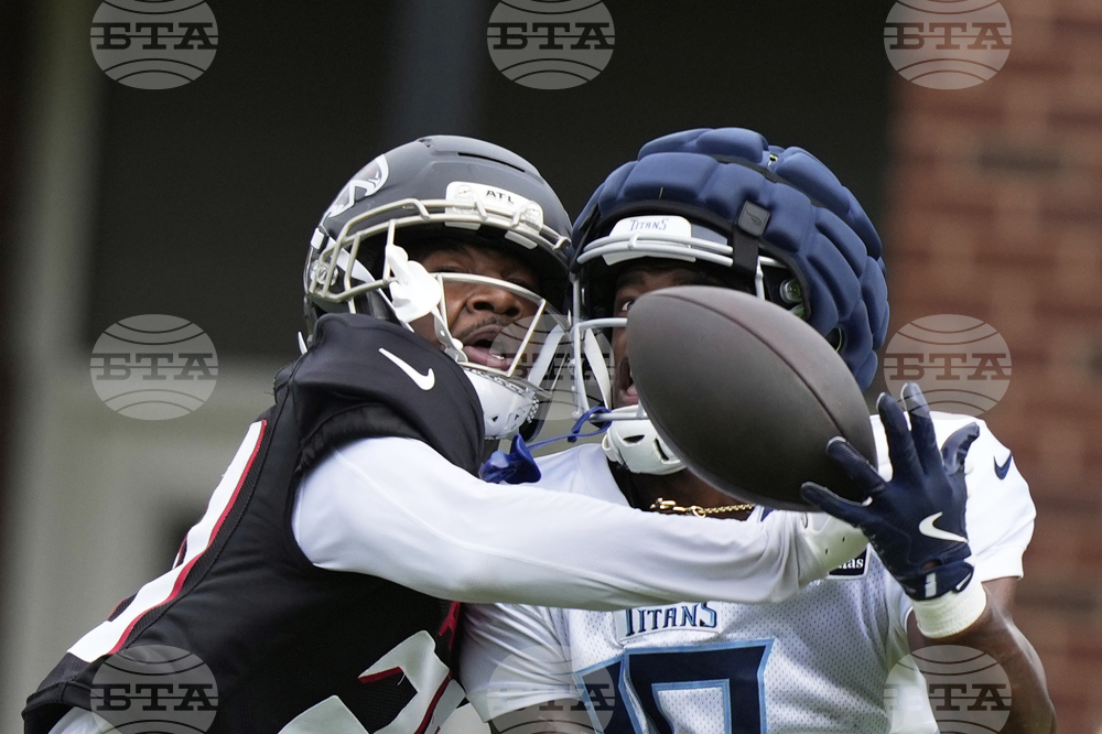 Titans Falcons Joint Practice