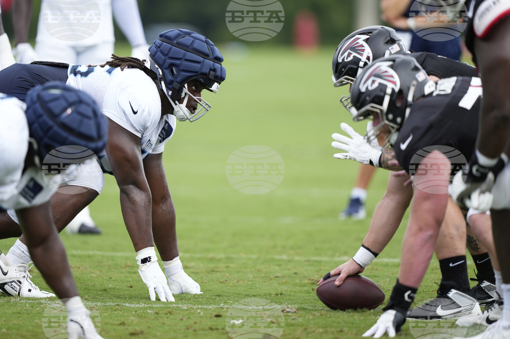 Titans Falcons Joint Practice