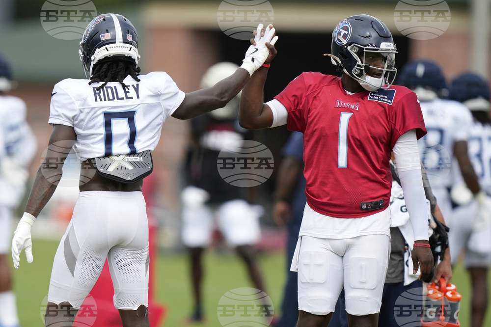 Titans Falcons Joint Practice