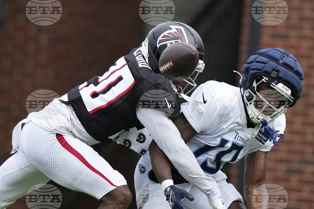 Titans Falcons Joint Practice