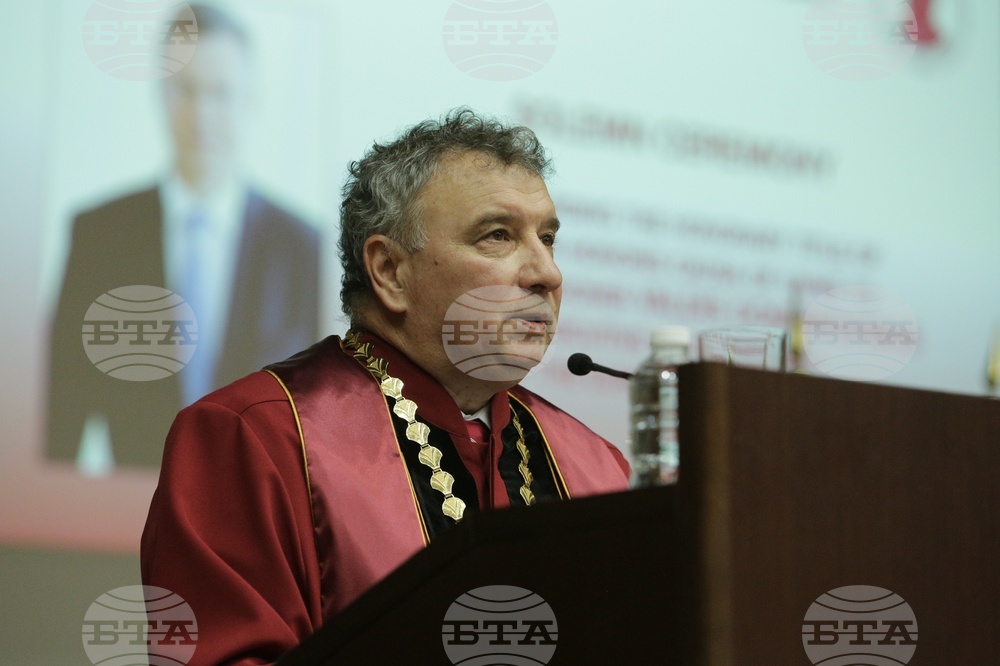 УНСС - Валдис Домбровскис - почетно звание - проф. д-р Димитър Димитров