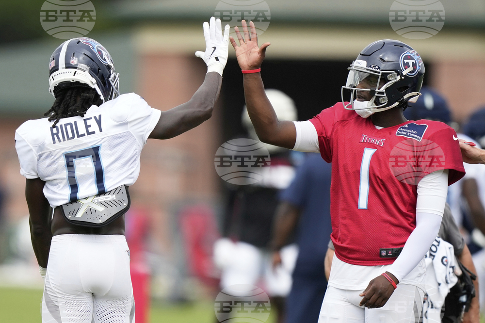 Titans Falcons Joint Practice