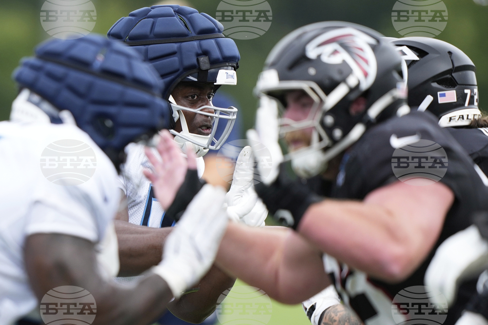 Titans Falcons Joint Practice