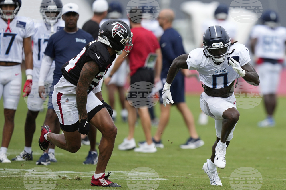 Titans Falcons Joint Practice