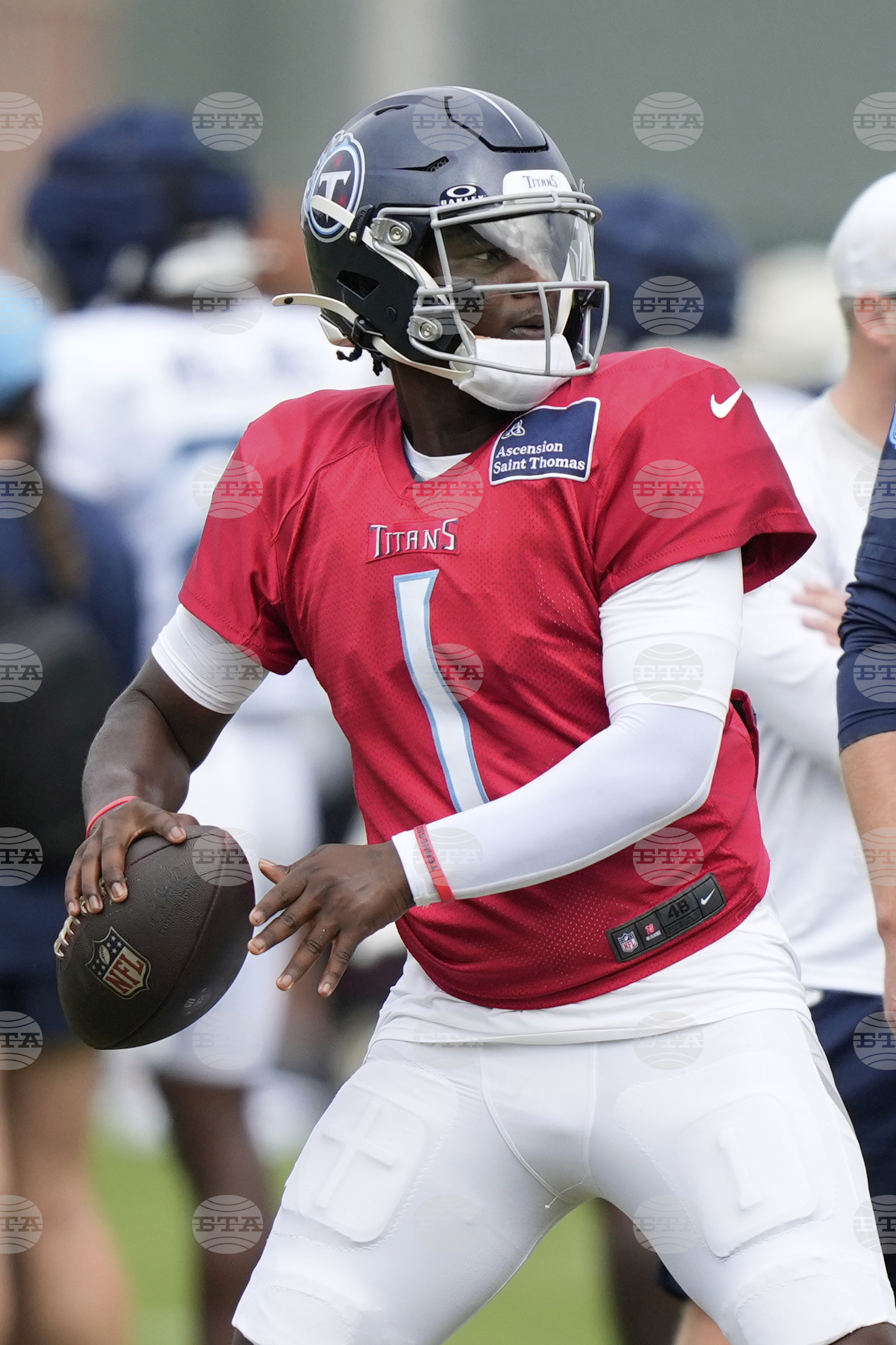 Titans Falcons Joint Practice