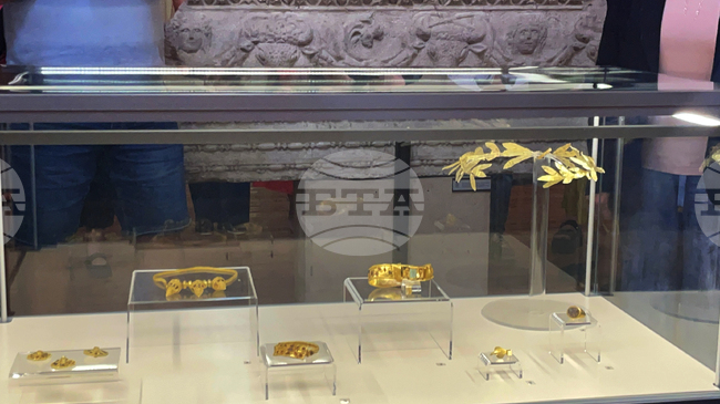 Hellenistic Gold from Bulgaria's SE Sakar Region Is Now on Display at National Archaeology Museum 