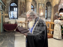 Ихтиман - храм „Успение Богородично“ - патриарх Даниил - вечерня