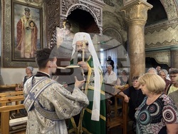 Ихтиман - храм „Успение Богородично“ - патриарх Даниил - вечерня