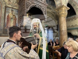 Ихтиман - храм „Успение Богородично“ - патриарх Даниил - вечерня