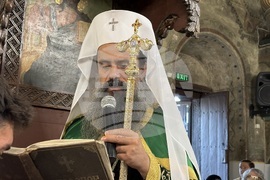 Ихтиман - храм „Успение Богородично“ - патриарх Даниил - вечерня