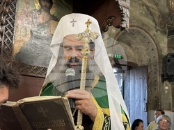 Ихтиман - храм „Успение Богородично“ - патриарх Даниил - вечерня