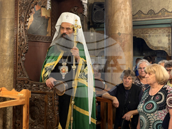 Ихтиман - храм „Успение Богородично“ - патриарх Даниил - вечерня