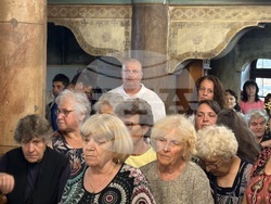 Ихтиман - храм „Успение Богородично“ - патриарх Даниил - вечерня