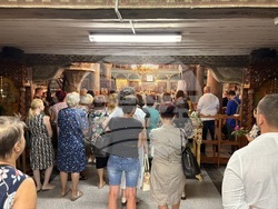 Ихтиман - храм „Успение Богородично“ - патриарх Даниил - вечерня