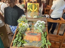 Ихтиман - храм „Успение Богородично“ - патриарх Даниил - вечерня