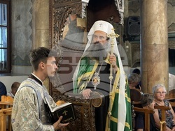 Ихтиман - храм „Успение Богородично“ - патриарх Даниил - вечерня