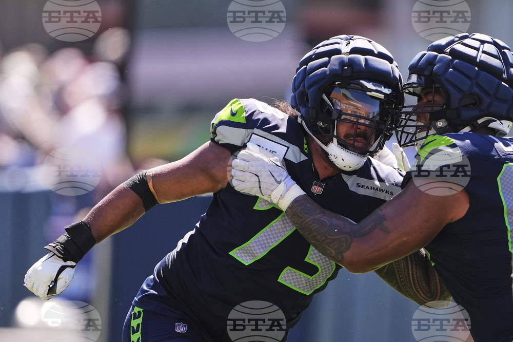 Seahawks Camp Football
