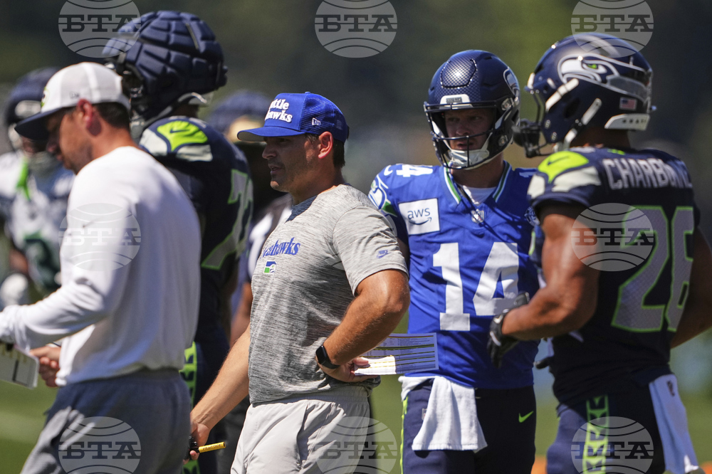 Seahawks Camp Football