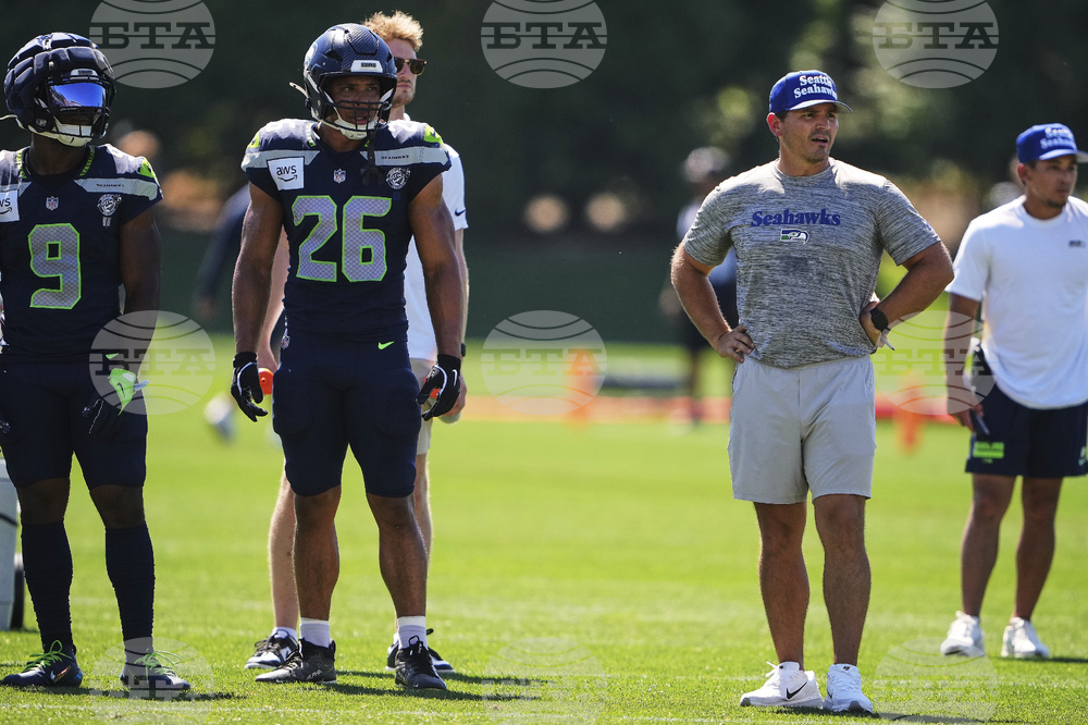 Seahawks Camp Football