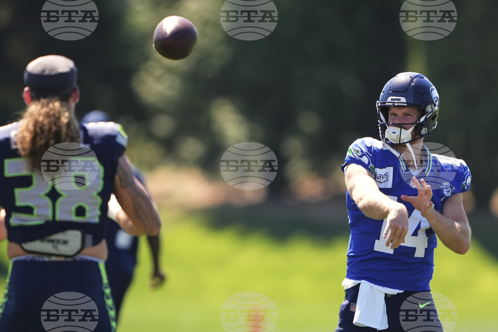Seahawks Camp Football