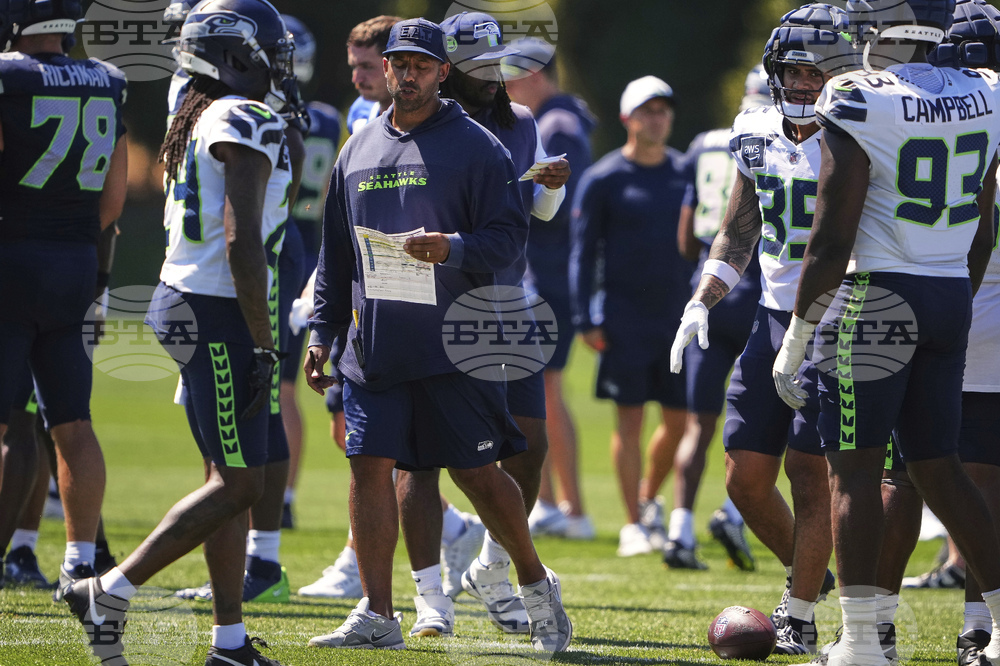 Seahawks Camp Football