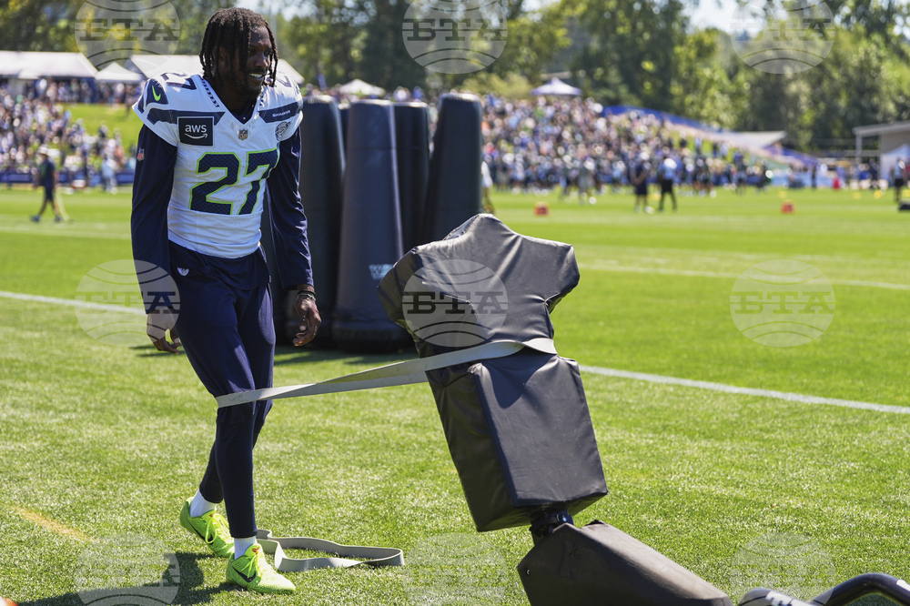 Seahawks Camp Football