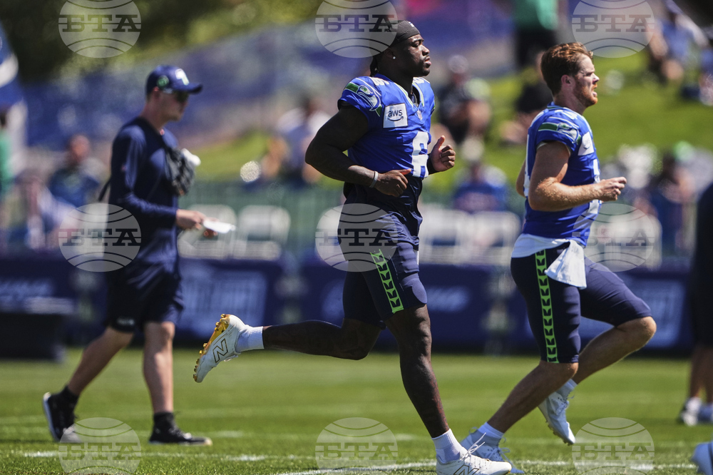 Seahawks Camp Football