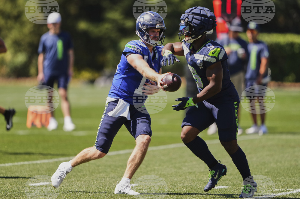 Seahawks Camp Football