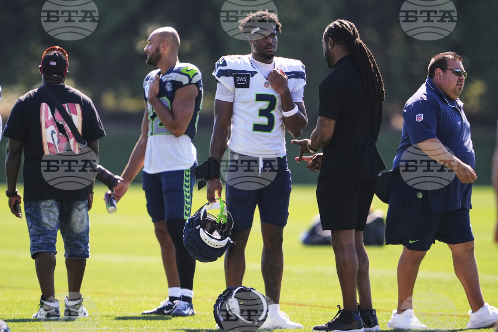 Seahawks Camp Football