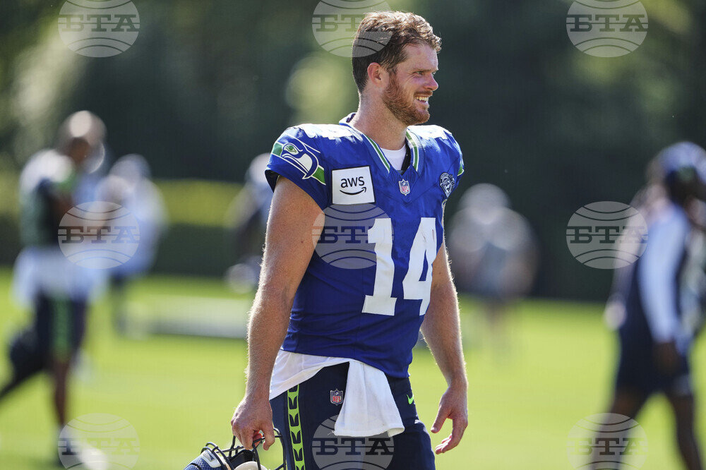 Seahawks Camp Football
