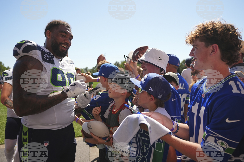 Seahawks Camp Football