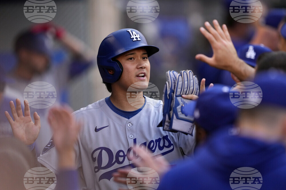 Dodgers Angels Baseball