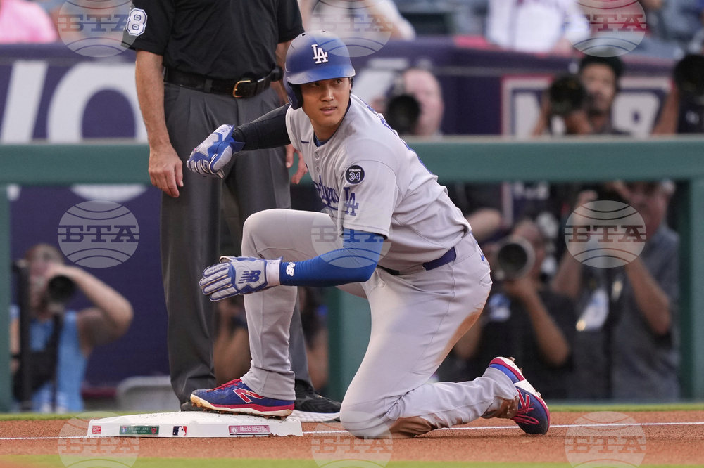 Dodgers Angels Baseball
