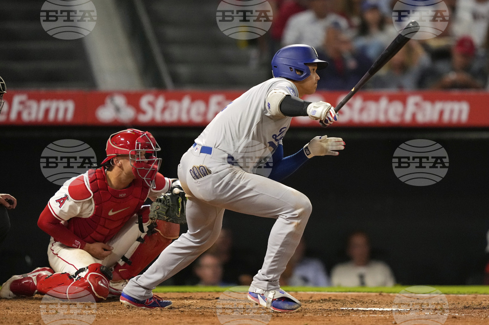 Dodgers Angels Baseball