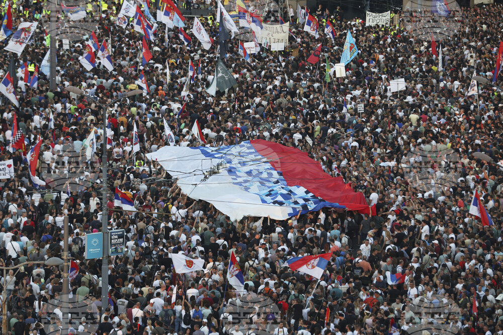 Serbia Protest