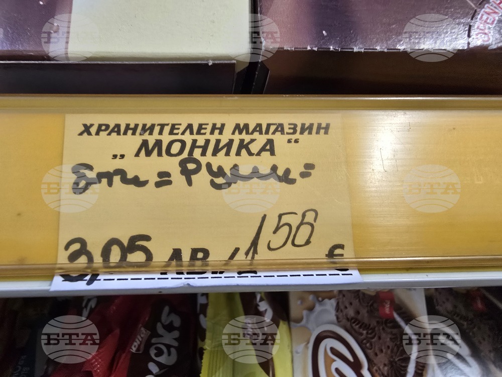 Видин - търговски обекти - двойно етикетиране - лев/евро