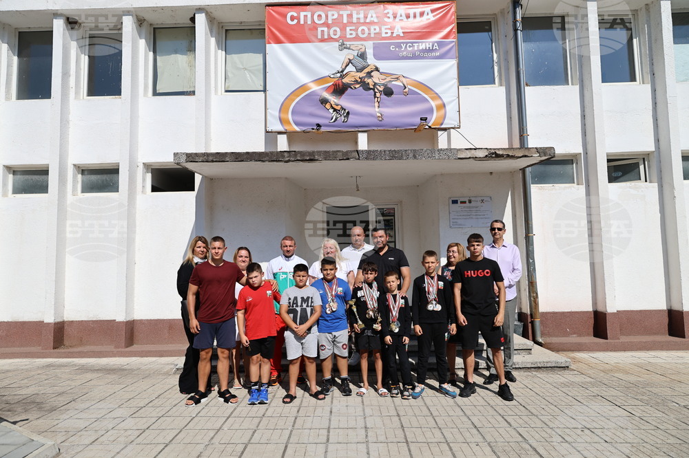 Започна ремонтът на спортната зала по борба в с. Устина, община Родопи