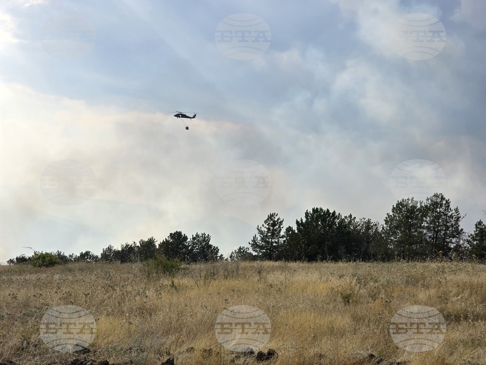 Over 150 Continue to Fight Wildfire in Pirin Mountain