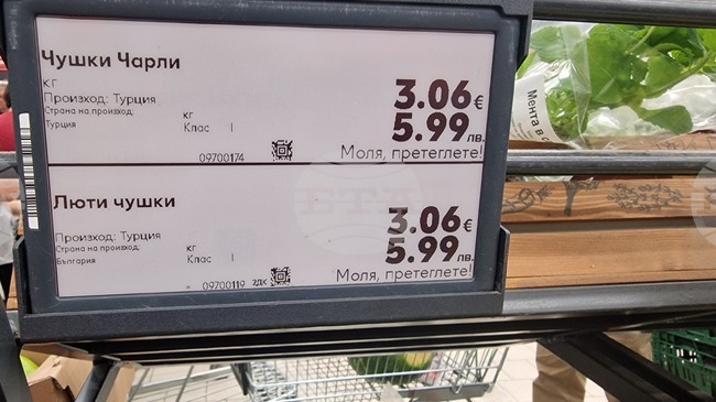 Започва санкционирането на търговци за необосновано покачване на цените, съобщиха от Министерския съвет