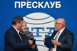 Национален пресклуб на БТА София - подписване на меморандум за сътрудничество