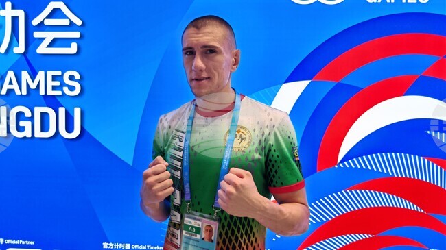 Bulgarian Kickboxers Dimitar Stoyanov, Alexandra Georgieva Win Silver at World Games in China