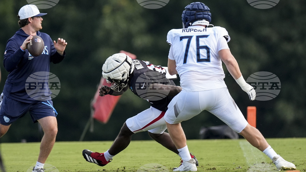 Titans Falcons Joint Practice