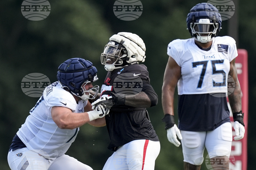 Titans Falcons Joint Practice
