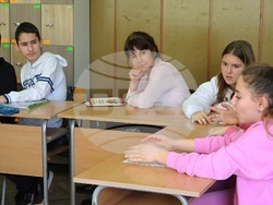 Снимка: Районен съд – Разград - Беседи по Образователната програма на ВСС и МОН в ОУ "Никола Икономов" гр.Разград