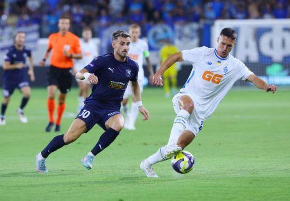 КНА: ФК Пафос победи с 2:0 Динамо Киев в плейофите на Шампионската лига