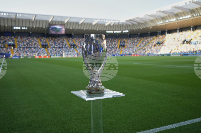 Суперкупата на УЕФА може да се трансформира в турнир с четири отбора, твърди "Телеграф"