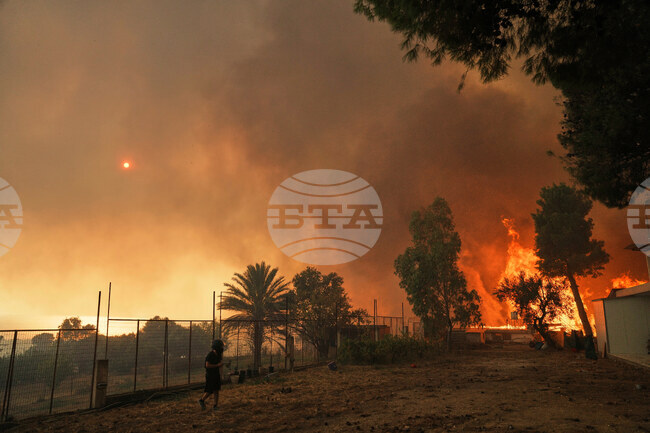 Гърция се бори с няколко пожара днес