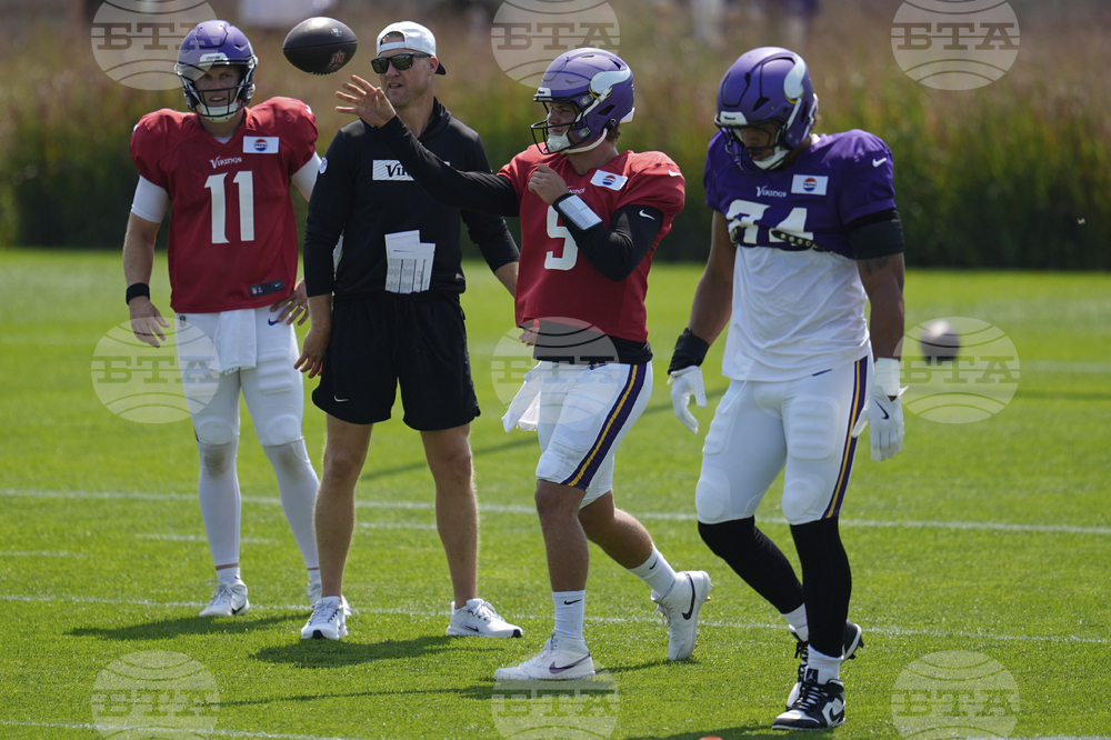 Vikings Patriots Football